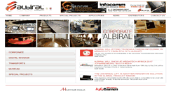 Desktop Screenshot of albiral.com